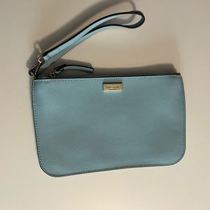 Kate Spade Lolly Wristlet Light Blue
